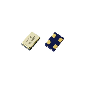 YUSHI SMD 5032 4Pin HCOMS 3.3V 16.384MHz 25PPM Quartz Crystal Oscillator 5.0*3.2*1.2mm