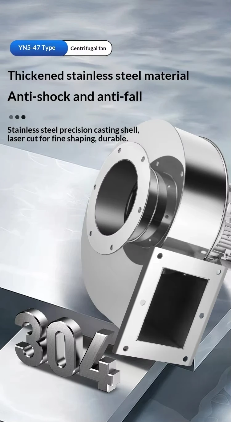Centrifugal Induced Draft Fan, YN5-47, Stainless, Steel - detail 20