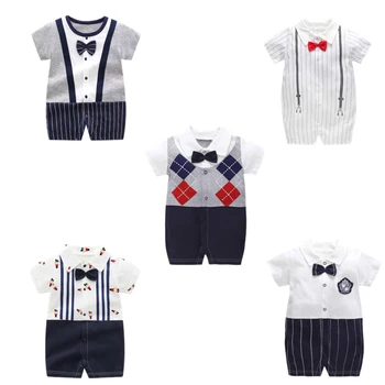 Wholesale 100% cotton baby clothes soft stylish baby winter romper set baby romper