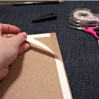 Paper Adhesive Tape Rubber Adhesive Paper Tape Upholstery Fabric Paper Masking Tissue Double-sided Adhesive Tape