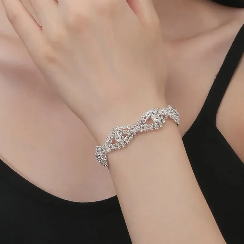 Wholesale European American Natural Stone Beaded Bracelet Handmade Trendy Jewelry Gifts bangle bracelet