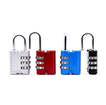 Zinc Alloy Toolbox Lock With Double Rivets Code Password Padlock Luggage Locks For International Travel Gym Combination Lock