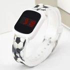 Watches Private Mode 2021 The Newest Fashion Red LED Silicone Digital Dress Touching Children Wrist Watches With Button