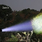 Led Led Adjustable Zoom 2000 Lumen Ultra High-Efficiency P50 LED USB Rechargeable Small Tactical Flashlight
