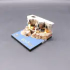 Lasert Cutting Well Packaged Harry Potter Hogwarts Castle Blocks Decompression Toys Stationery Gift 3D Memo Cube Notepad