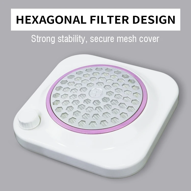 AT-NM-017 Source factory 60w turbine adjustable speed with filter nail dust collector supplier