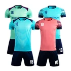 Football Bulk Sale Of Stock Soccer Jerseys High Quality Cheap Football Uniform Set Blank Soccer Uniform