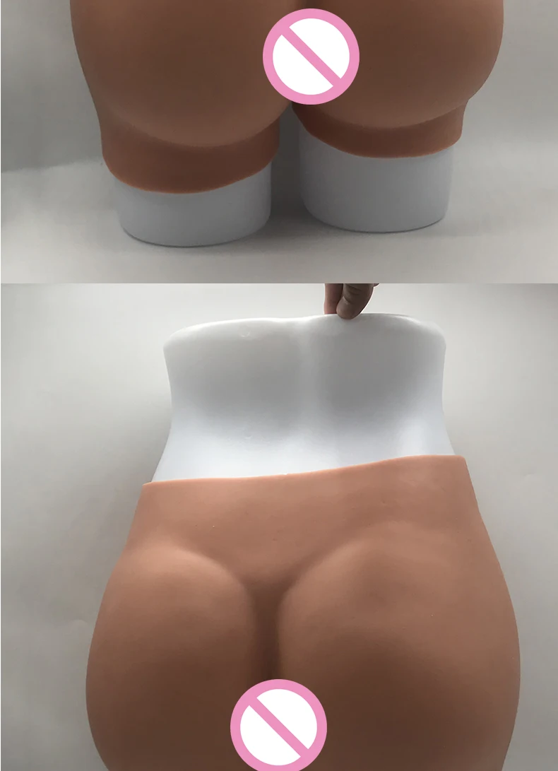 Urchoice Realistic G Hip Buttock Enhancer Silicone Fake Vagina