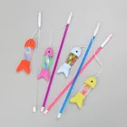 Soft Cat Toys Wholesale Custom Soft Plastic Cat Toys Set Interactive Cat Play Teaser Toys