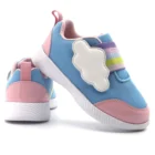 Custom Color Soft Spring And Autumn England Style Children's Casual Breathable Mesh Flat Shoes