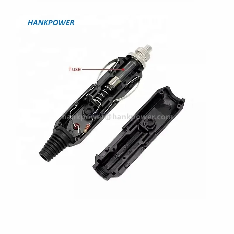 12V Car Lighter Socket Plug With Fuse LED Lighter Car Lighter Cable Accessories_5