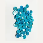 Gemstone With Hole Hot Selling 10 Mm Round Blue Turquoise Gemstone With Hole Loose Turquoise Beads