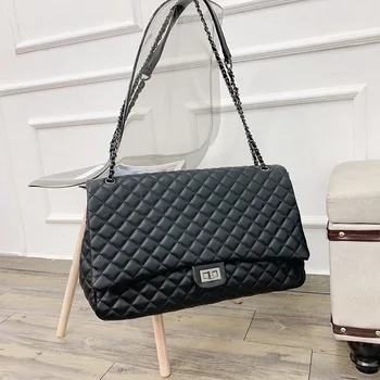 Lady tote handbags for Women leather ladies bag 2021 Waterproof Black Leather luxury handbags designer purses