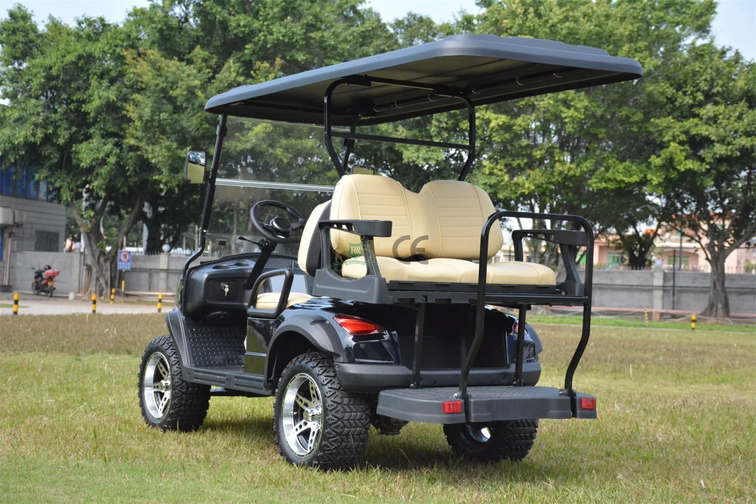 GML-H2+2 Electric Lifted Golf Cart 48v battery 2 seats mini electric car