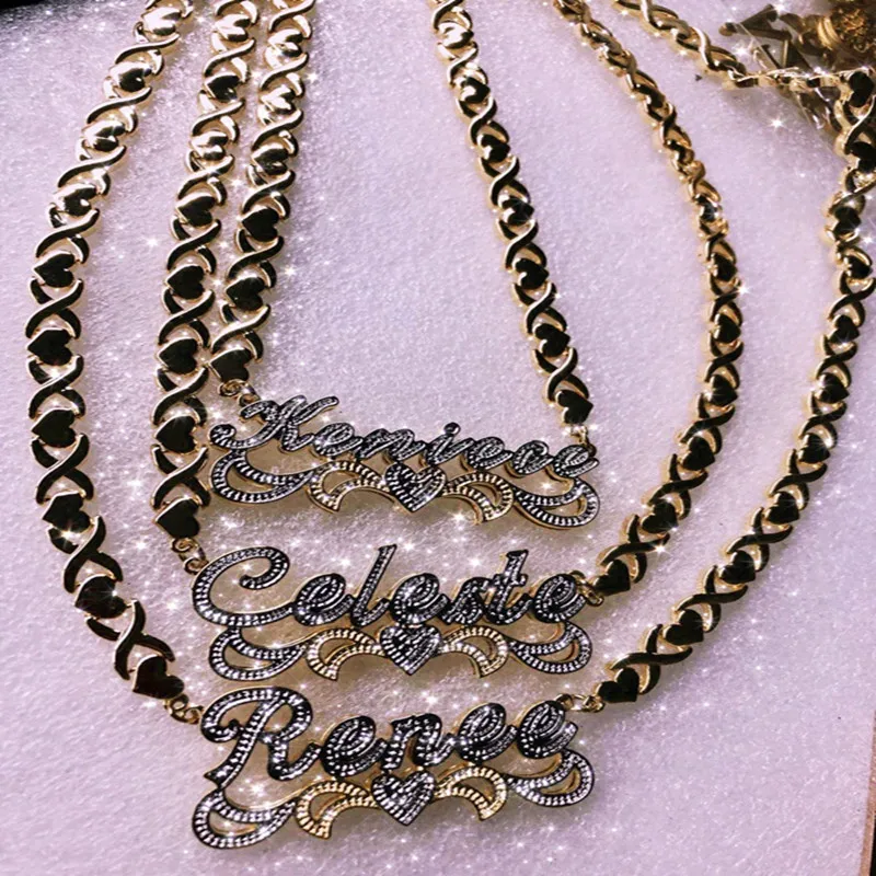 New Letter Pendant Necklaces Woman's 