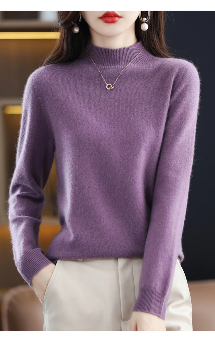 100% merino wool cashmere women