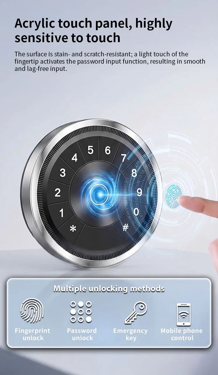 product ceqsafe safe manufacturer smart face recognition money storage tuya app wifi password box safe-6