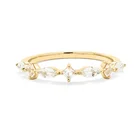 Eternity Band Ring Bohemia Delicate Girl Gift Cubic Zirocnia Eternity Band Ring Wholesale