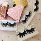 Eyelashes Mink Eyelash With Box New Arrival 3D Mink Eyelashes 27 Mm 5D Mink Eyelashes Lashes With Private Label Box