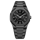 OEM Minimalist Stainless Steel Luxury Man Quartz Unisex Watches Relojes Hombre With Sunray Face