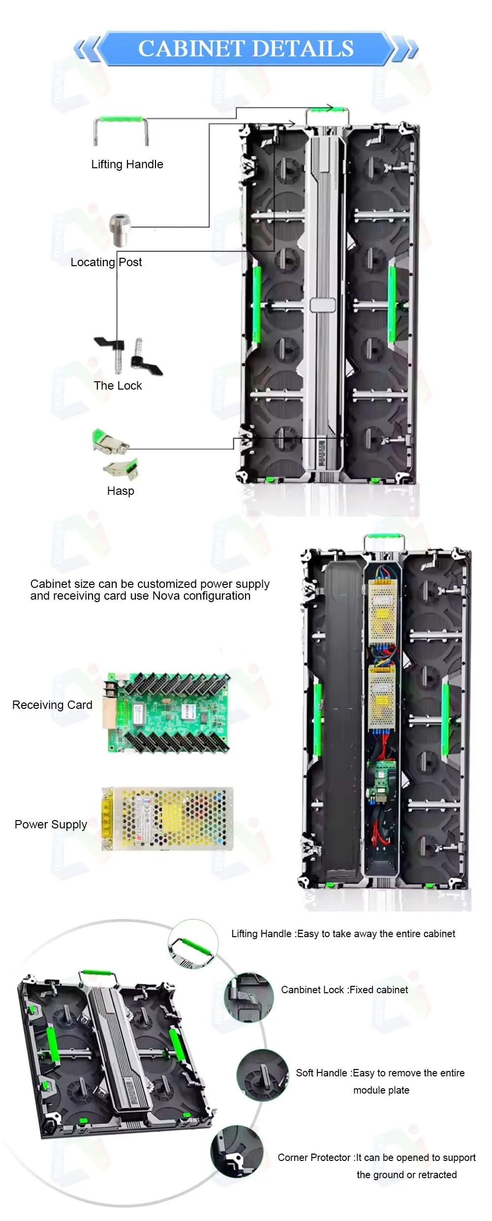 High-quality Unique Design P1.25 4K8K LED Screen Mobile LED Display Quick Installation Portable Rental Video Wall for Live Stage supplier