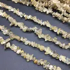 Gem Natural Large Free-form Uncut Gemstone 4-6 Mm Size 34 Inch Gem Gold Black Gravel