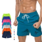 Beach Colors Custom Design Quick Dry Mens Beach Shorts Solid Colors Swim Trunks