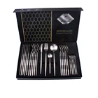 Cutlery Set Cutlery Amazon Hot Selling 24 Pcs Stainless Steel Dinner Spoons Forks And Knife Cutlery Set In Box