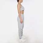 Ladies 2021 Hot Sales Casual Sportswear Cotton Hoodie Pants Women Ladies High Street Stacked Jogger Pants