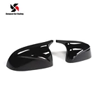 High Quality Side Mirror Cover Gloss Black For BMW X5 Series G05 2018+ Mirror For Bmw F 11