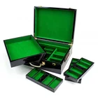Poker Chips Set Custom Table Casino Monte Carlo 500 Game Texas Holdem Poker Chips Set