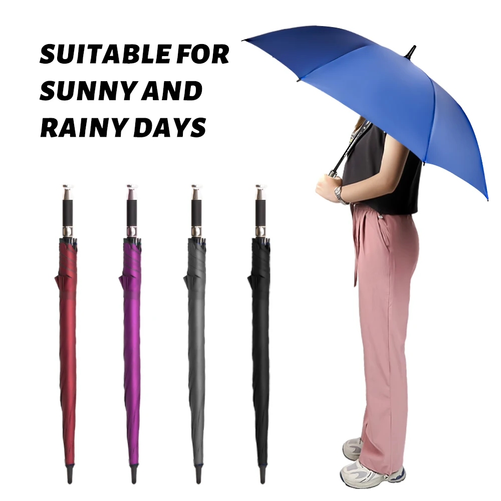 Wholesale Automatic Customized Metal Handle Large Colorful Design Fashion High-End Supplier Umbrella With Logo