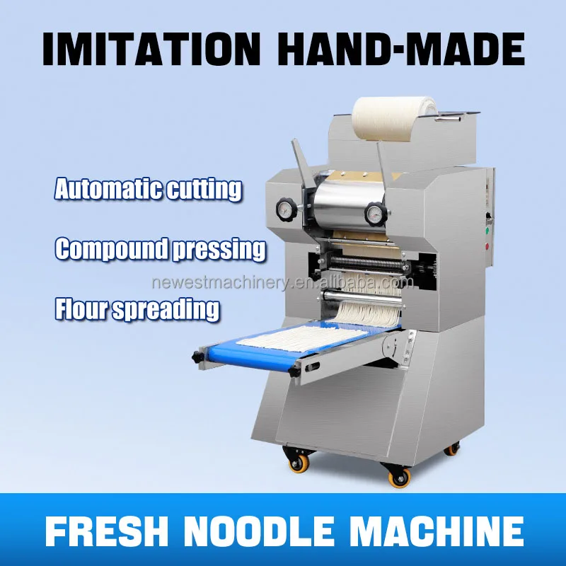 Semi Automatic Compound Pressing Shaved Noodle Soba Ramen Press Noodle