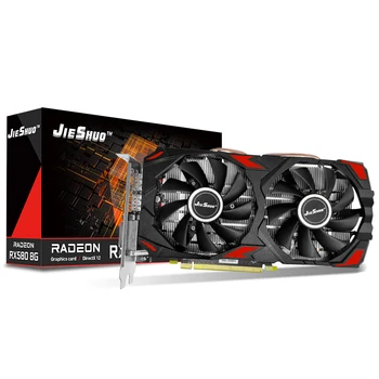 Factory New AMD RX 580 8gb gpu graphic card RX580  VGA Gaming Card GDDR5 2048SP  Radeon vga  Gaming card