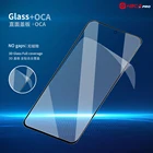 2 For Samsung Galaxy Samsung G+OCA 2 In 1 LCD Front Touch Screen Glass Outer Lens OCA For Samsung Galaxy A01 Galaxy A3 Core