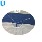 Isolation Gown Stock White Cheap Disposable Isolation Gown/visitor Gown/protection Gown