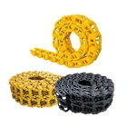 Chain Excavator Track Shoe Assembly R130lc Chain Assy 83E6-2501 Link 46 Links
