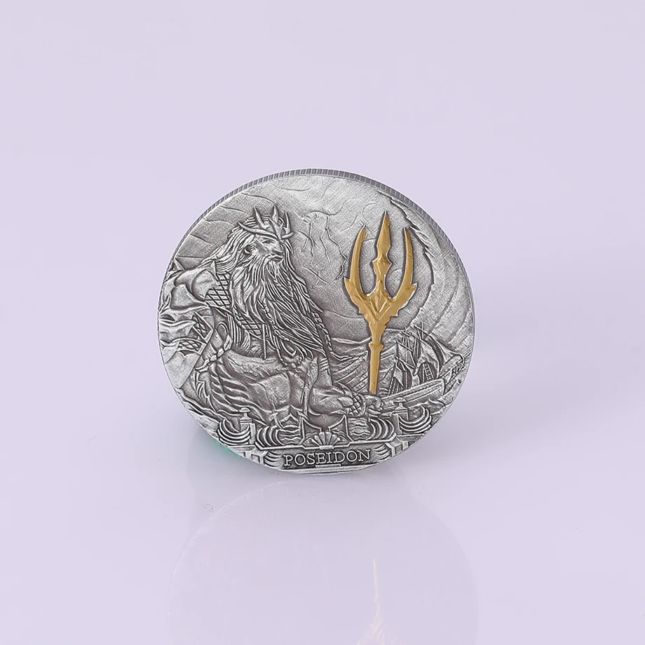 Antique Sliver Double Side 3d Collection Metal Round Commemorative Selling and Buying Rare Old Bronze Coins details