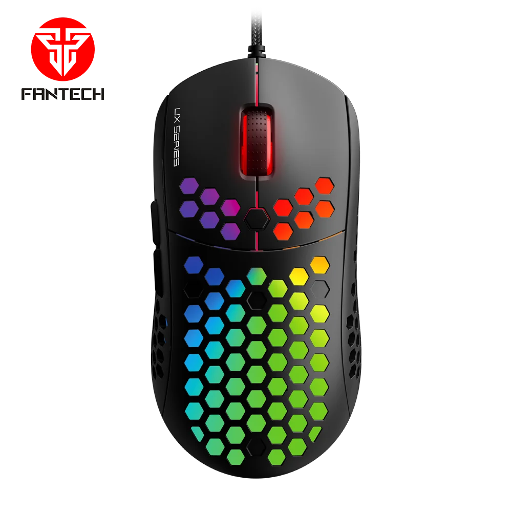 New Design Fantech Ux2 Pixart 3360 Honeycomb Lightweight Rgb Macro Gaming Mouse Buy Honeycomb Mouse Gaming Lightweight Gaming Mouse Professional Ultra Lightweight Mouse Product On Alibaba Com