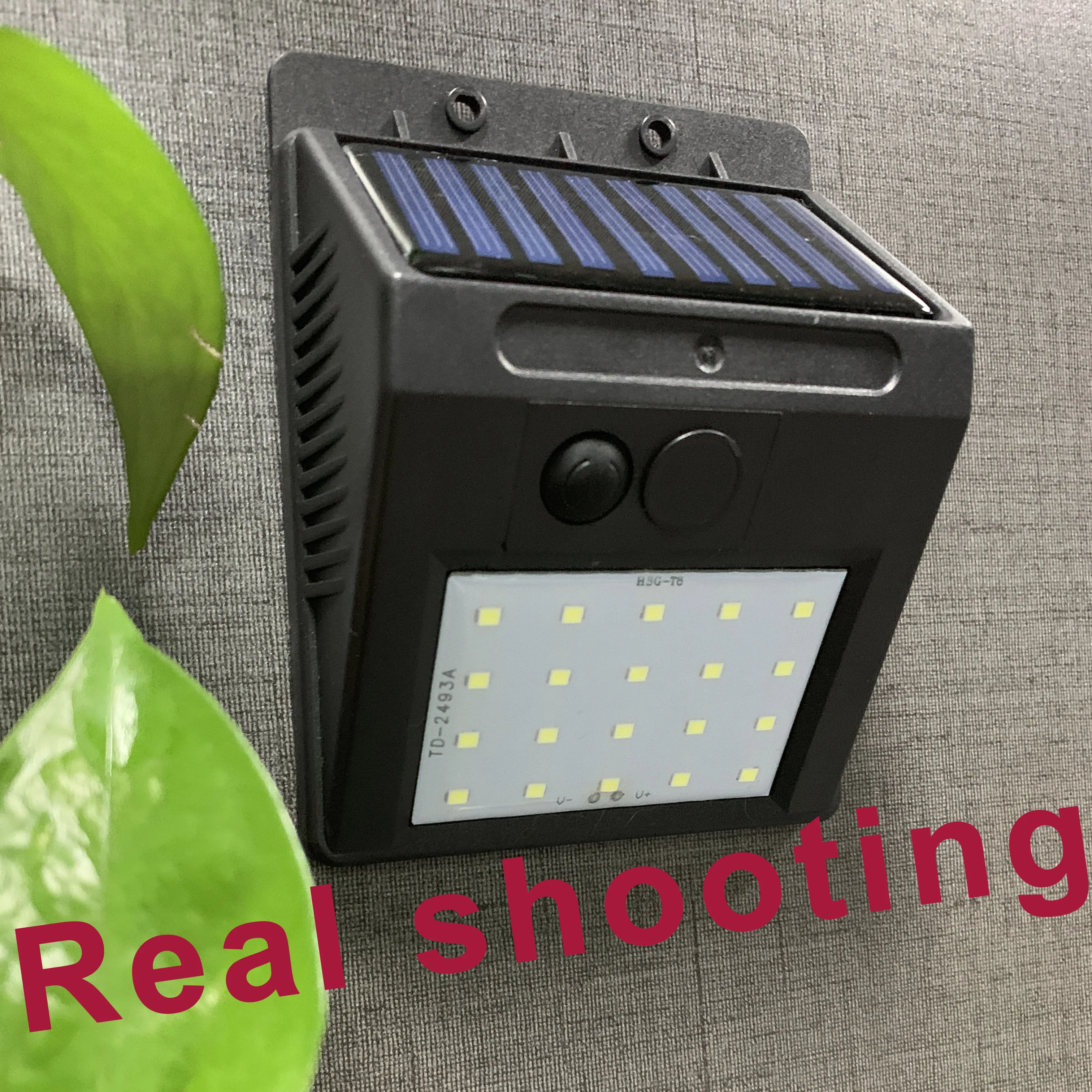 COYOLED Black Outdoor Wireless Solar Garden Lights IP65 luminaria Motion Sensor Light Led Wall Lamp Solar Wall Mounted Light