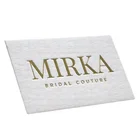 Card Foil Business Cards Hot Sale Custom Logo Foil Embossing UV Thank You Business Card Printing