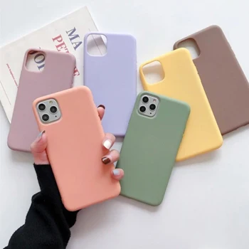 Cell phone case custom for iphone 11 12 pro cases silicone for apple 7 8 plus 10 x xr xs max