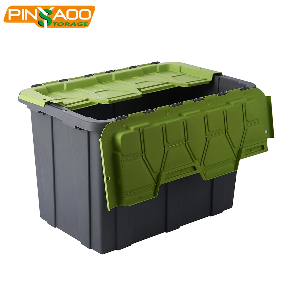 Multifunction Heavy duty plastic storage stackable box with lid