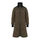 Jacket OEM Customized Factory Supply High Quality Women Quilting Cotton Padded Light Weight Warm Winter Jacket