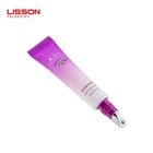 Cream Applicator Cosmetic Tubes Packing 15ml Custom Cosmetic Eye Cream Massage Soft Tube Metal Applicator Packaging
