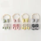 Baby Socks Socks Newborn Baby Socks And Headband Set Anti Slip Socks For Babies Bowknot Pack