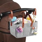 Bag Diaper Changing Bag Collapsible Baskets Felt Diaper Caddy Organizer