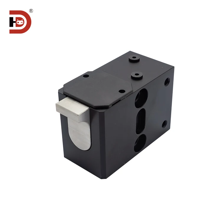 Double Speed Chain Assembly Line Block Cylinder ZDQC32-10AMT24 Pneumatic Check Gear Stop Limit Device supplier