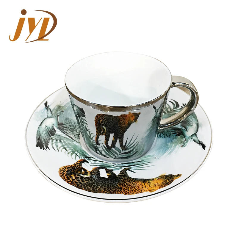 全日本送料無料 ARABIA 1735 Saucer GOG Arcadia White Teacup Beer 2