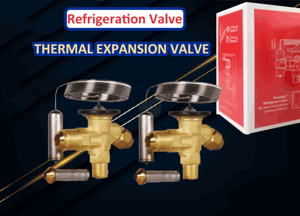 Automatic Thermostatic Expansion Valve, Brass, R404A - detail 2